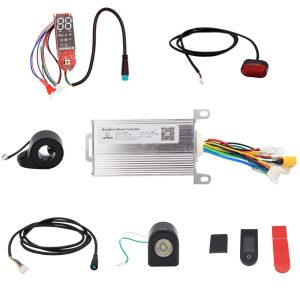 Kit Electrónica Genérico 36V – App (Display + Controladora + Cableado + Acelerador + Luces Delanteras Y Traseras) [Suniik] | Mejor Agarre Y Comodidad